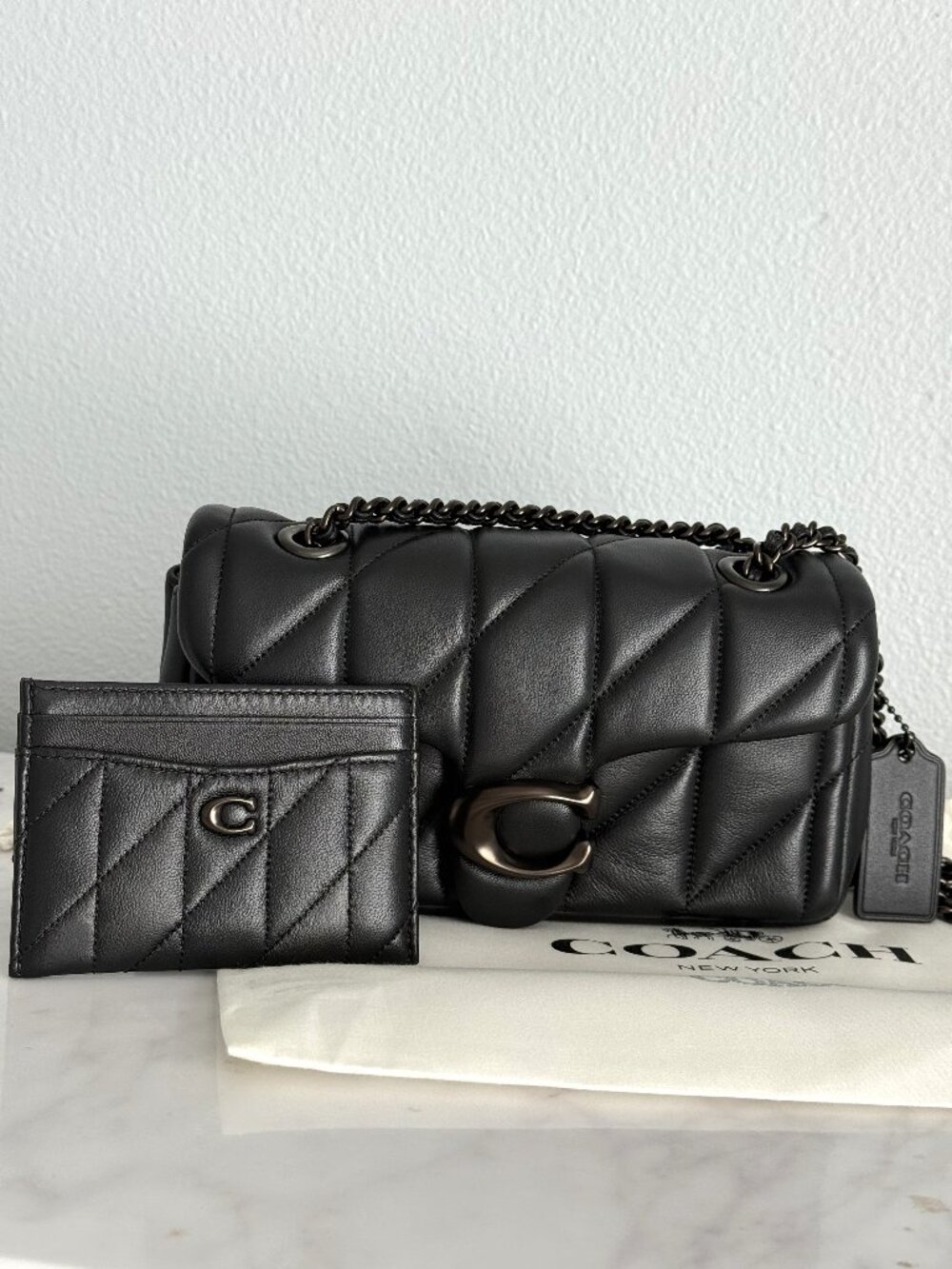 COACH™ Tabby Quilted Pillow Crossbody/Shoulder Bag 20 - Picture 8 of 16